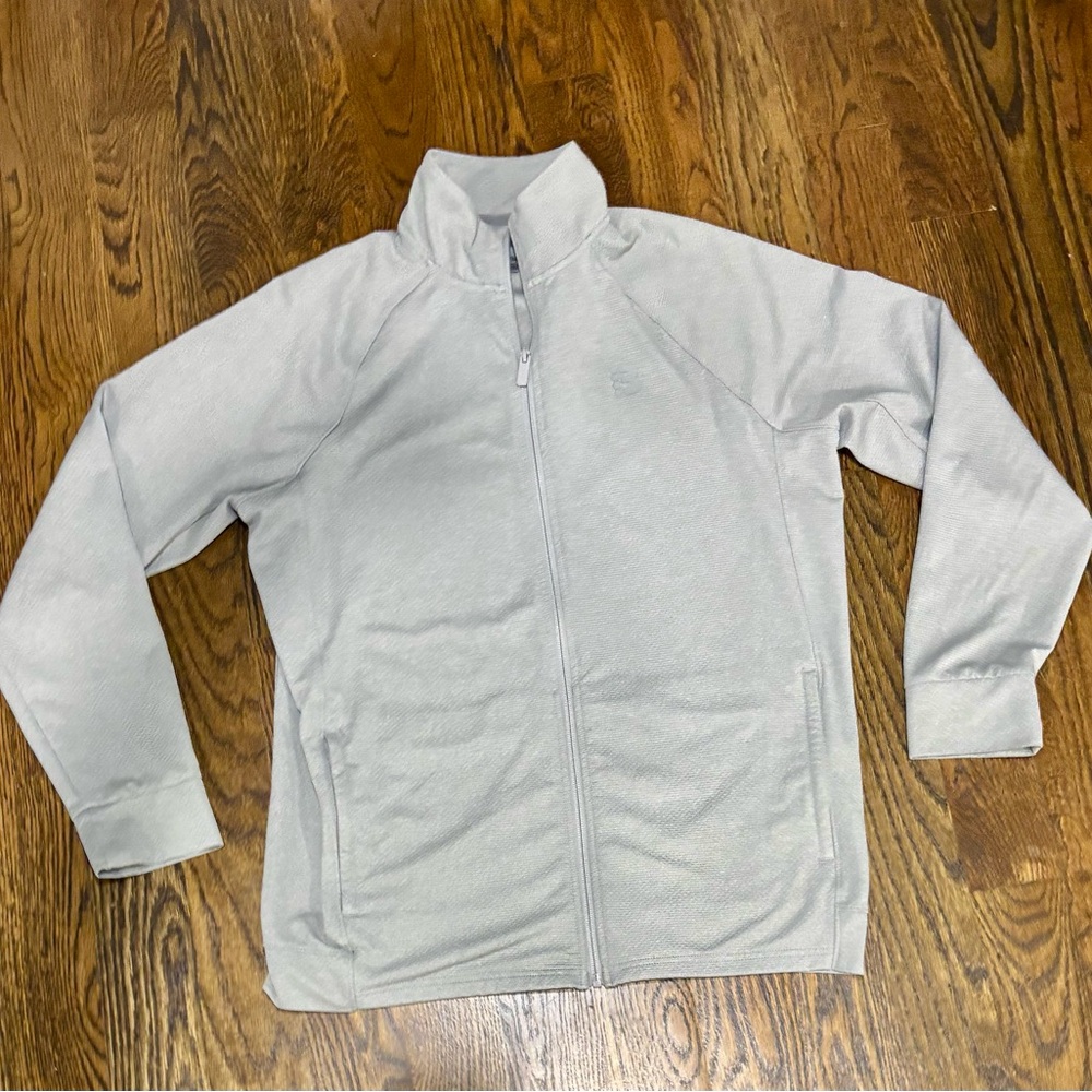 Bench Men's Urbanwear Track‎ Jacket Gray Full Zip M